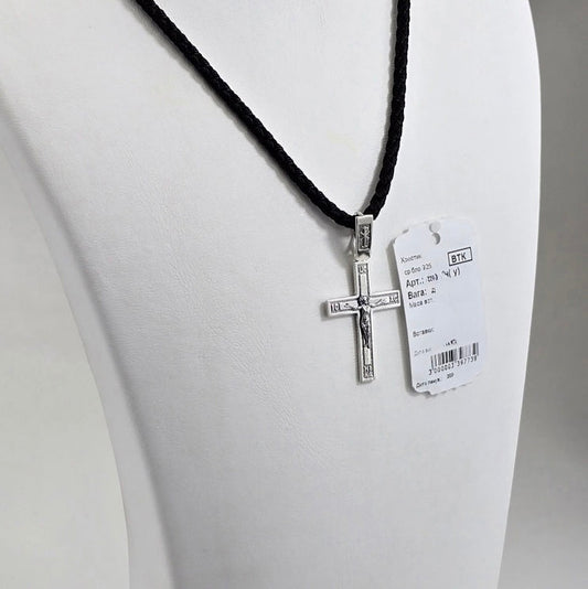 Classic Crucifix Pendant in 925 sterling silver