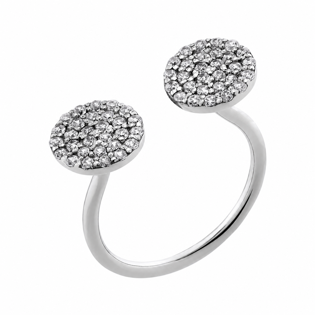 Minimalist Zirconia Ring — 925 Sterling Silver — 465 — image 5